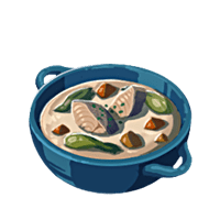 creamy seafood soup food item zelda tears of the kingdom wiki guide 200px