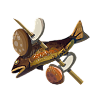 방화 생선과 버섯 꼬치 음식 항목 젤다 왕국의 눈물 위키 가이드 200px