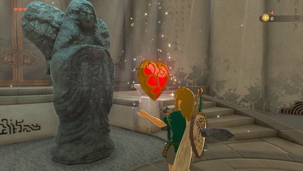 goddess statues heart container zelda totk wiki guide