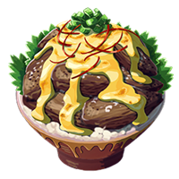 gourmet cheesy meat bowl food zelda tears of the kingdom wiki guide 200px