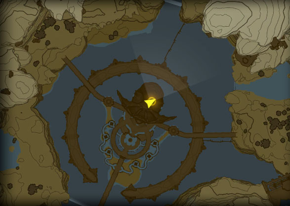 secret treasure under the great fis side quests location map zelda totk wiki guide