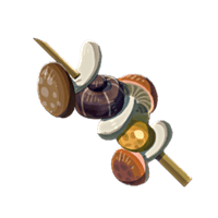 sunny mushroom skewer1 food item zelda tears of the kingdom wiki guide 200px